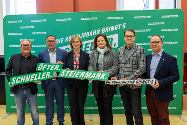 GKB: Neuer Fahrplan bringt viel mehr  Bahn und Bus für die Weststeiermark